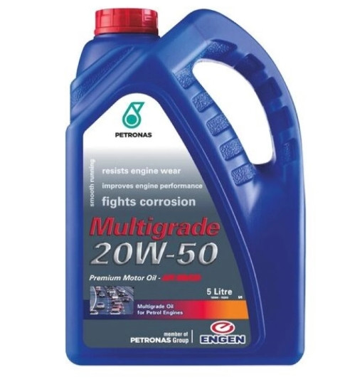 Multigrade 20W-50 Premium Motor Oil Engine Oil Additive  (5 L)