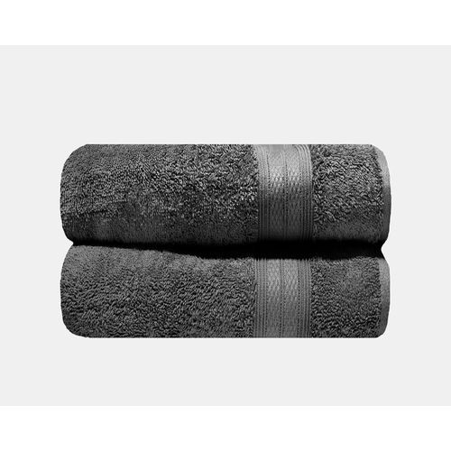 Bunty Bunty's Plush 450GSM Hand Towel 050x090cm (2 Piece) - Castle Rock Grey