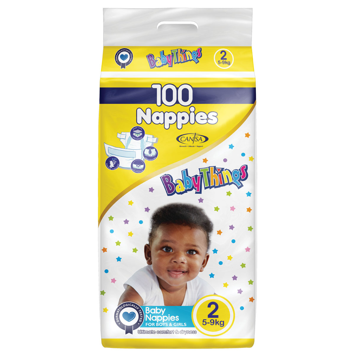 Baby Things Diapers Midi 100s S2