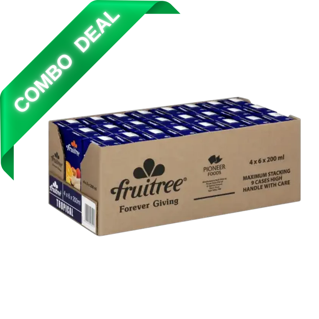 Fruitree Tropical 40% Fruit Nectar Blend 24 x 200ml