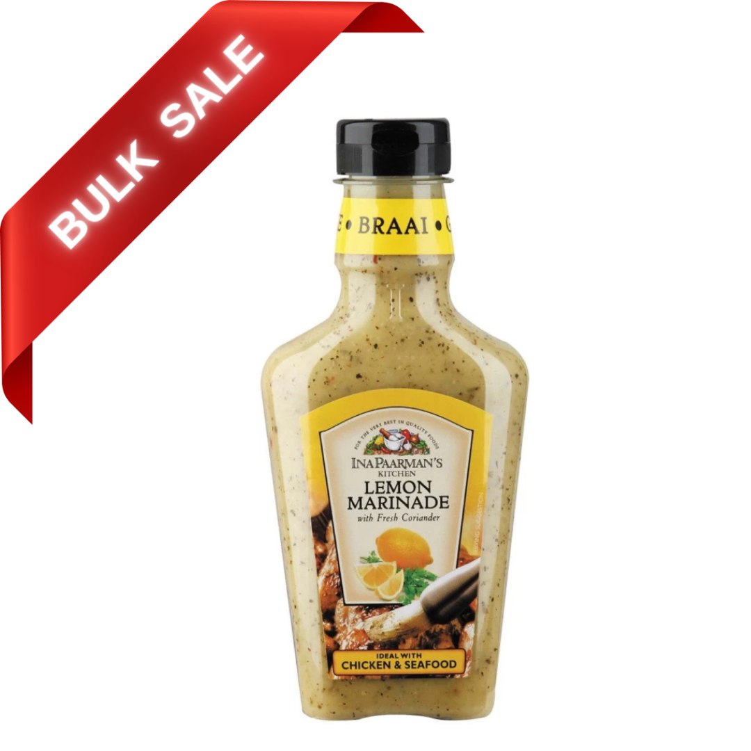 Paarman Foods Lemon Marinade with Fresh Coriander  (12 x 250 g)