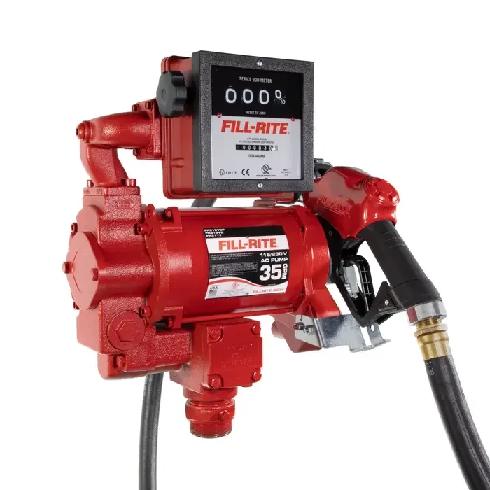 Fill-Rite FR311VB 115/230V AC High Flow Pump w/901 Meter, Nozzle (30 GPM)