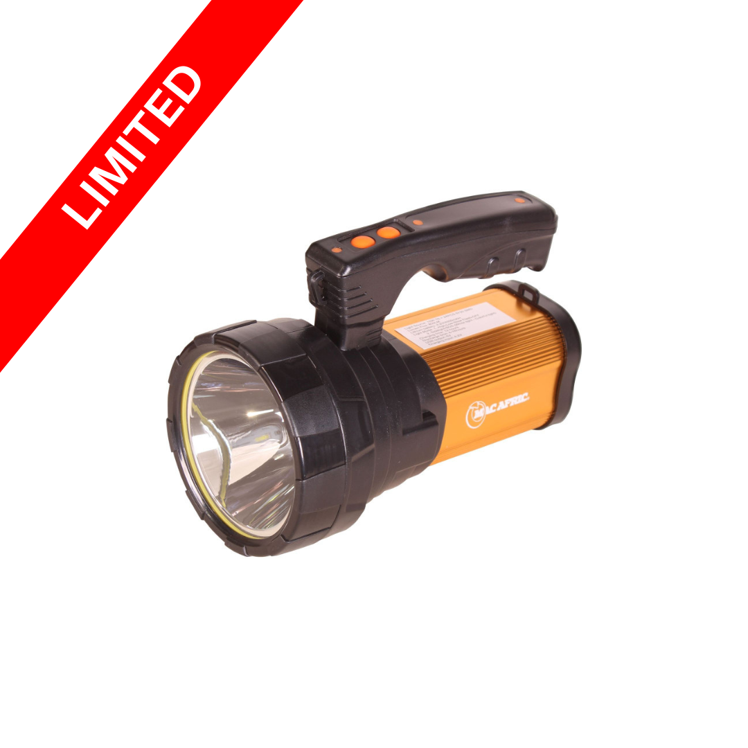 MAC AFRIC Aluminium LED Rechargeable Spotlight