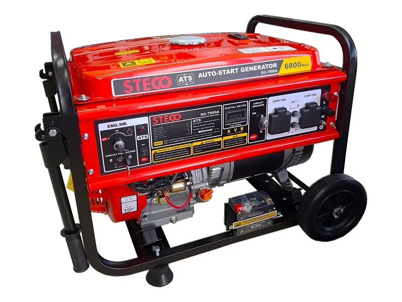 STECO GENERATOR 7500W 4-STROKE AUTO-START