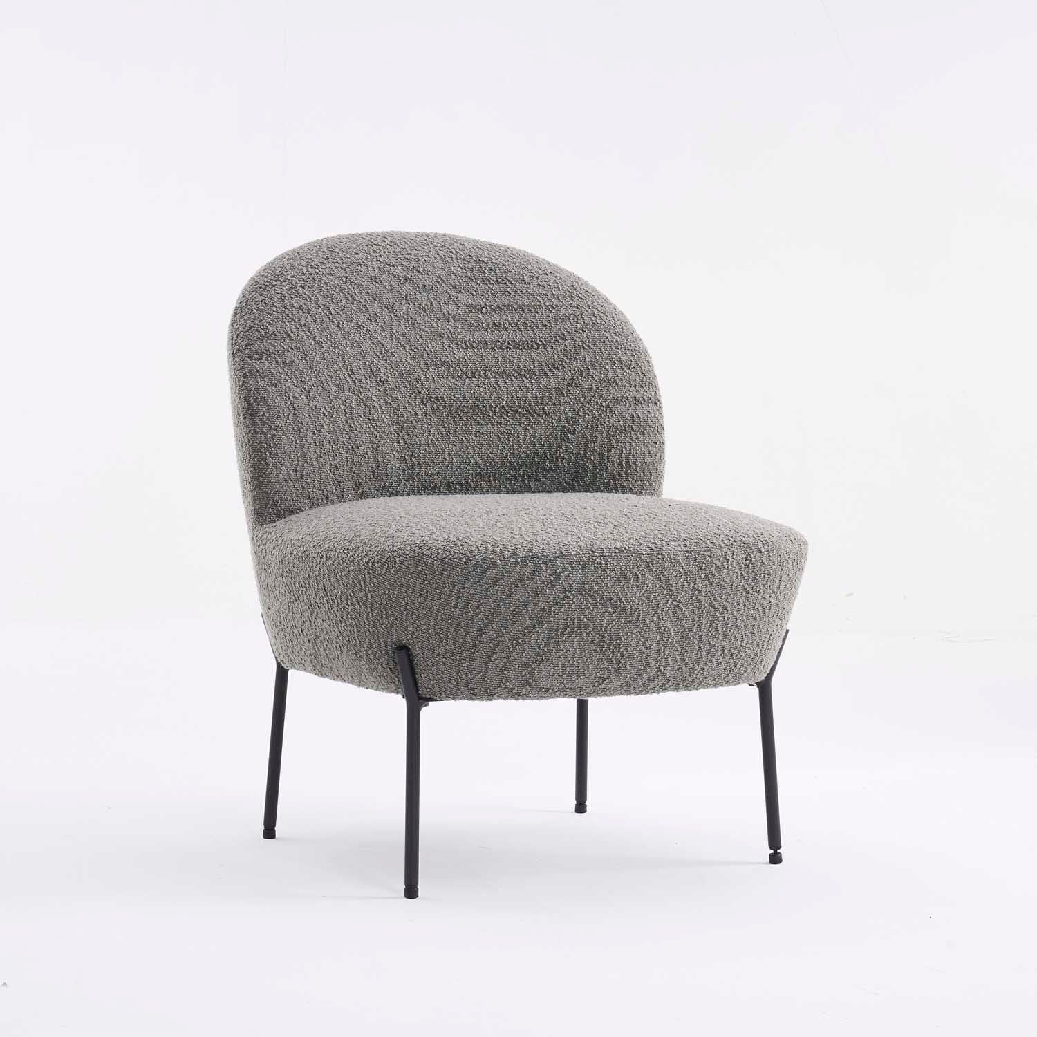 SCARLETT BOUCLE FABRIC CHAIR