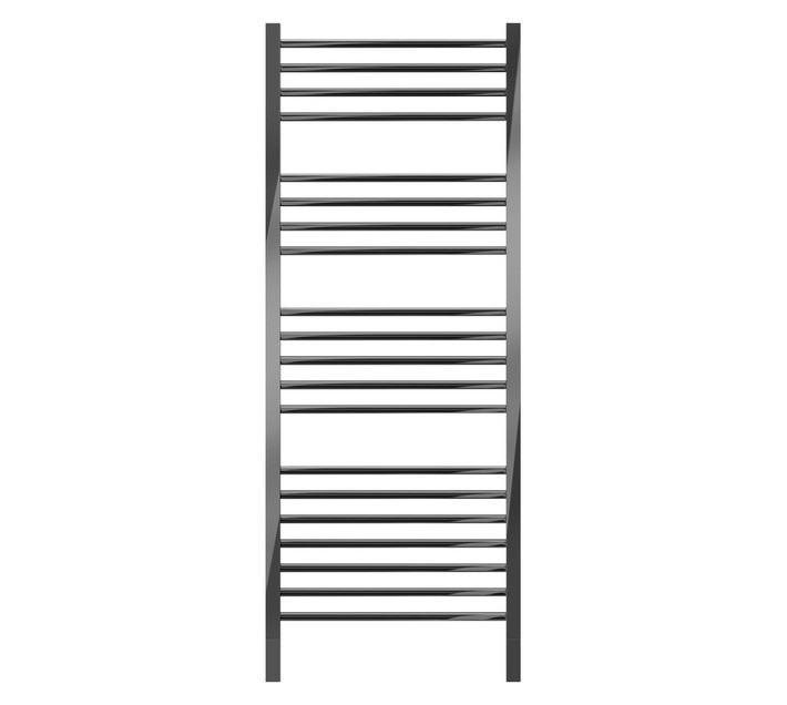 Jeeves Quadro D Heated Towel Rail Black with Right Power Connection ZSD0400GR
