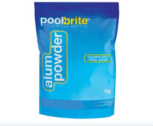 Alum Powder 1kg Poolbrite