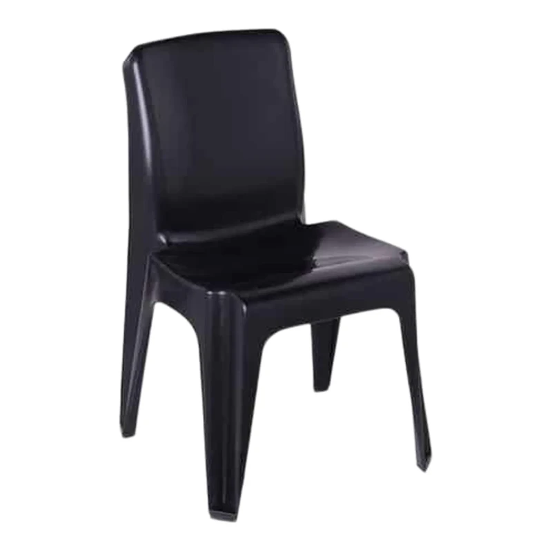 MAC AFRIC Plastic Chair - Black