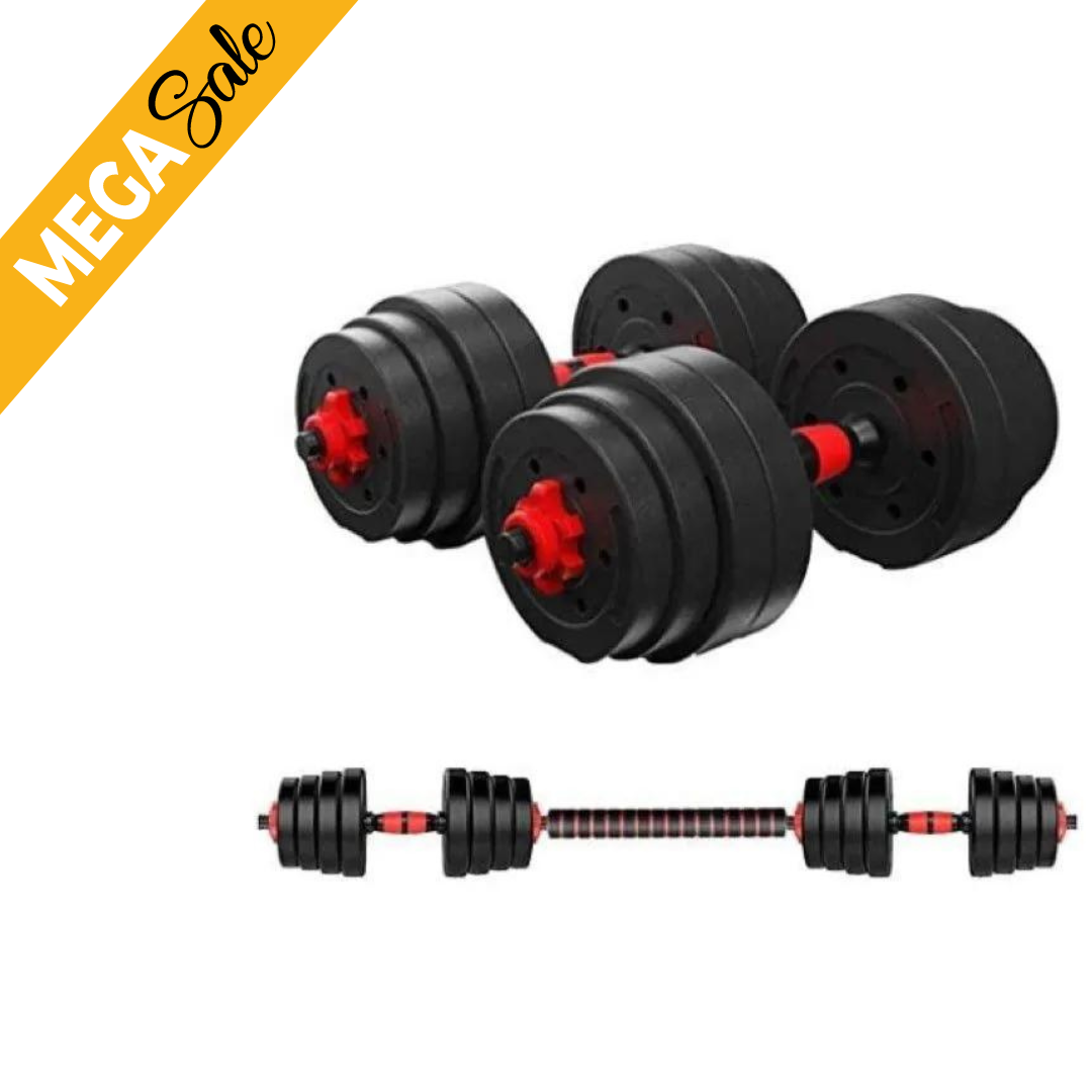 Fitness Weight Lifting Adjustable Dumbbells - 30kg