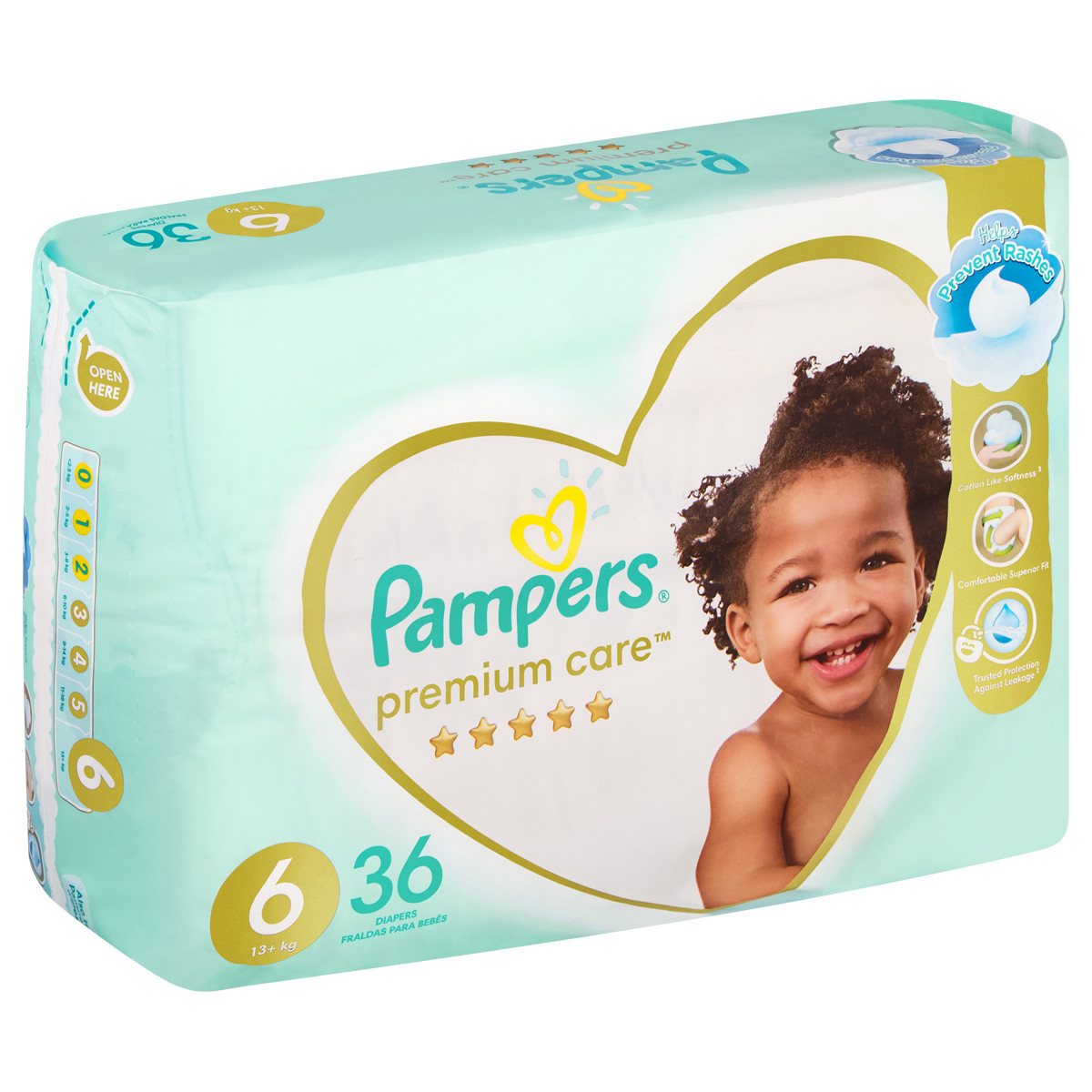 Pampers Premium Care Size 6 Value Pack - 36's