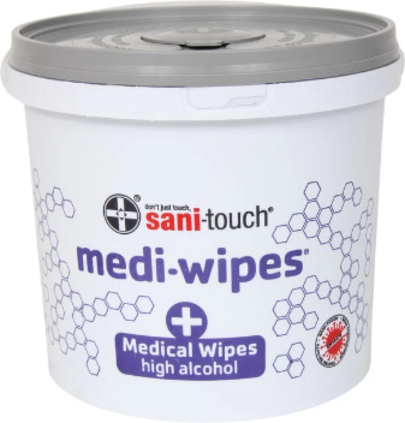 Sani-touch Medi-wipe 350  (Pack of 1, 350 Wipes per Pack)