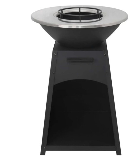 Terrace Leisure Round Plancha Braai Charcoal Grill