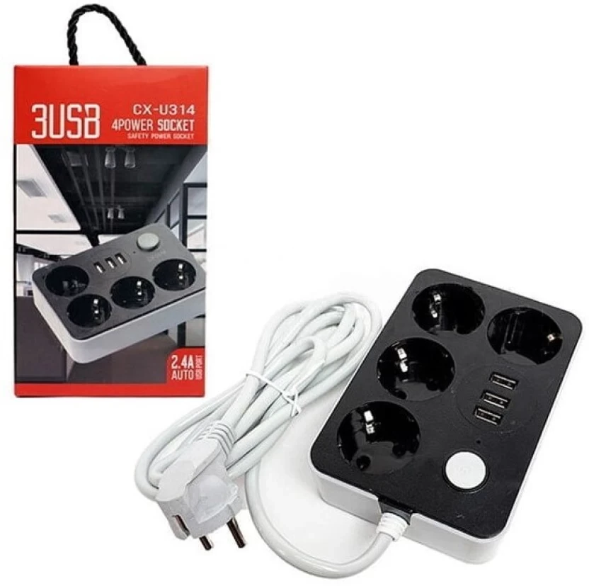 Generic 2.1 A Multiport Mobile Charger with Detachable Cable