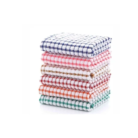 6 x Kitchen Dish Cloth-Heavy Swabs Essential 30x30cm Household Cleaning