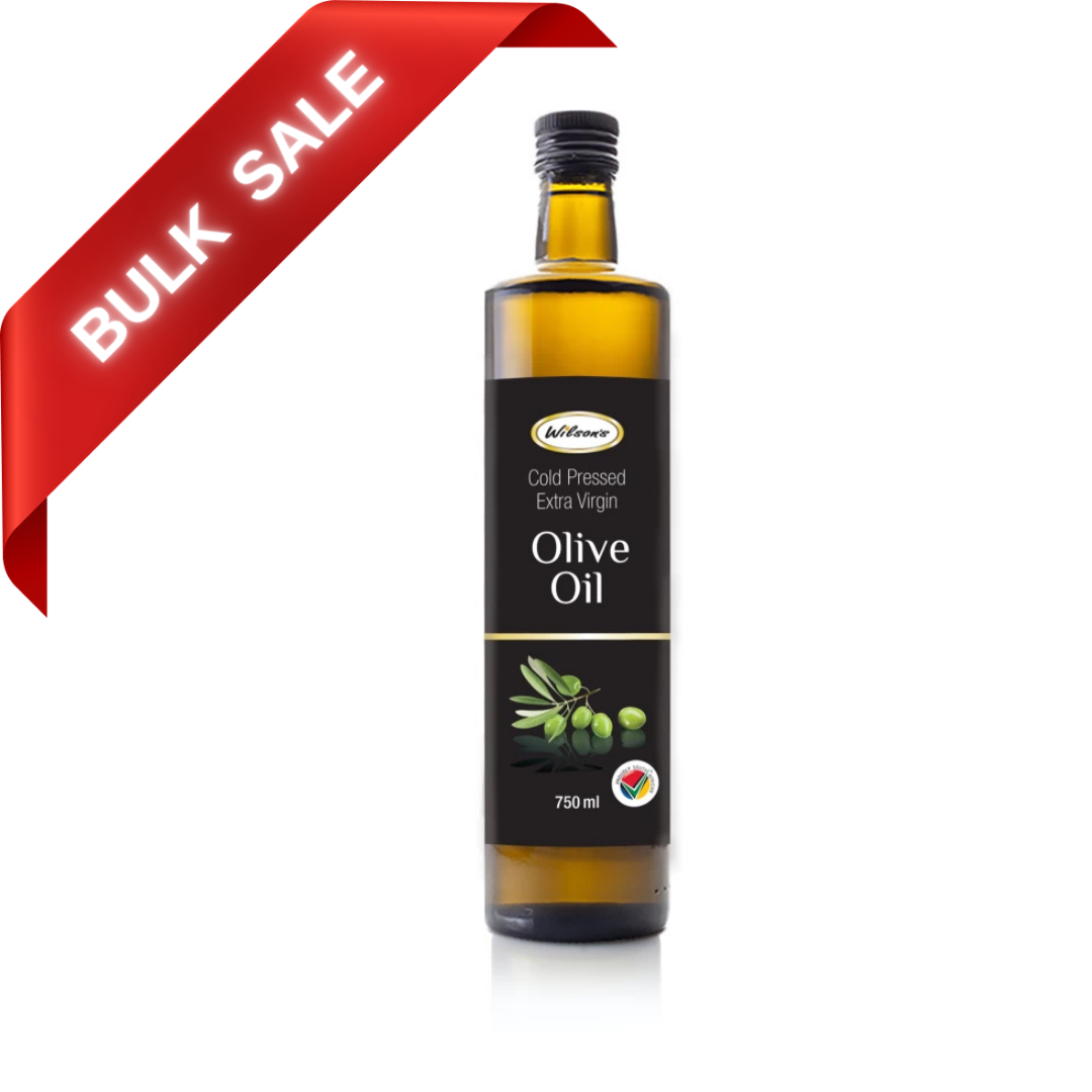 Wilson's Foods Extra Virgin Cold Pressed Olive Oil  (6 x 750 ml)