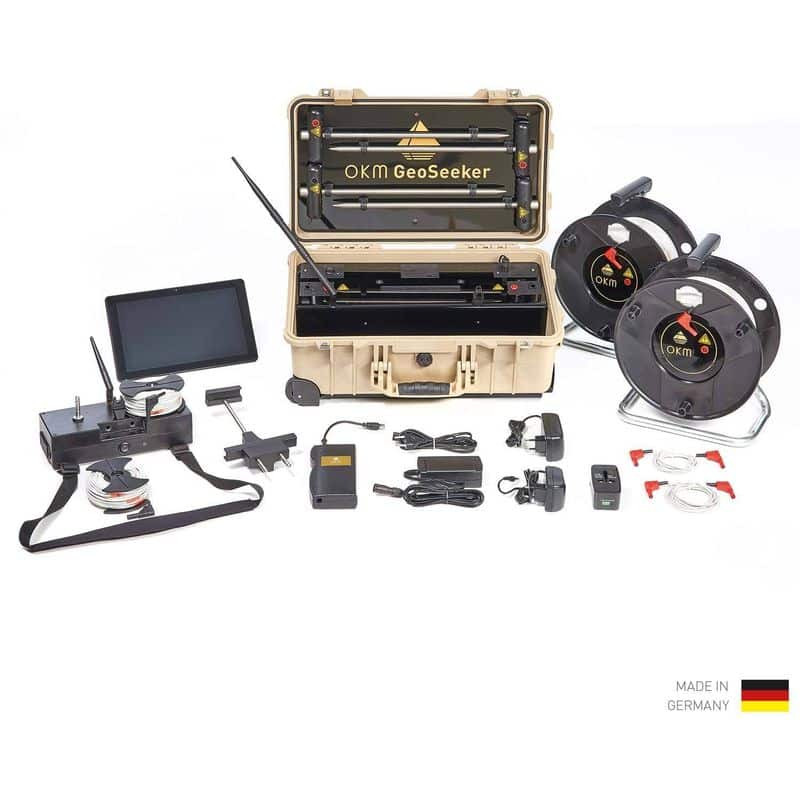 OKM GEOSEEKER 3D GEOELECTRIC WATER & CAVITY DETECTOR WITH TABLET