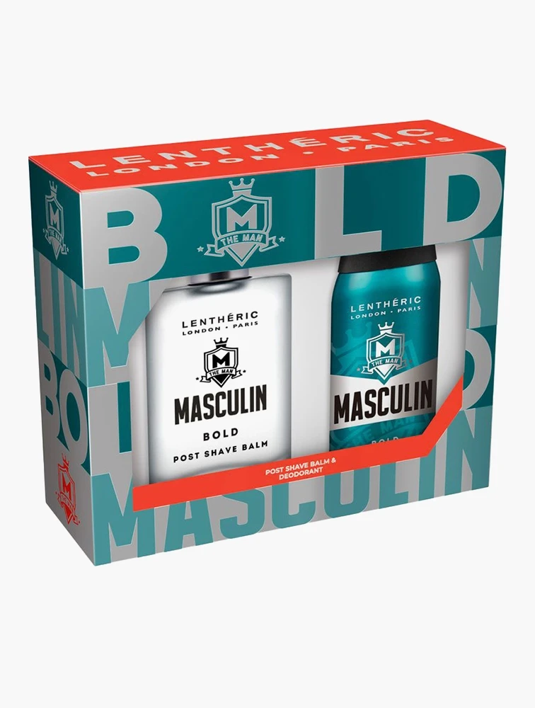 Lentheric Masculin Bold EDT & Spray Giftset