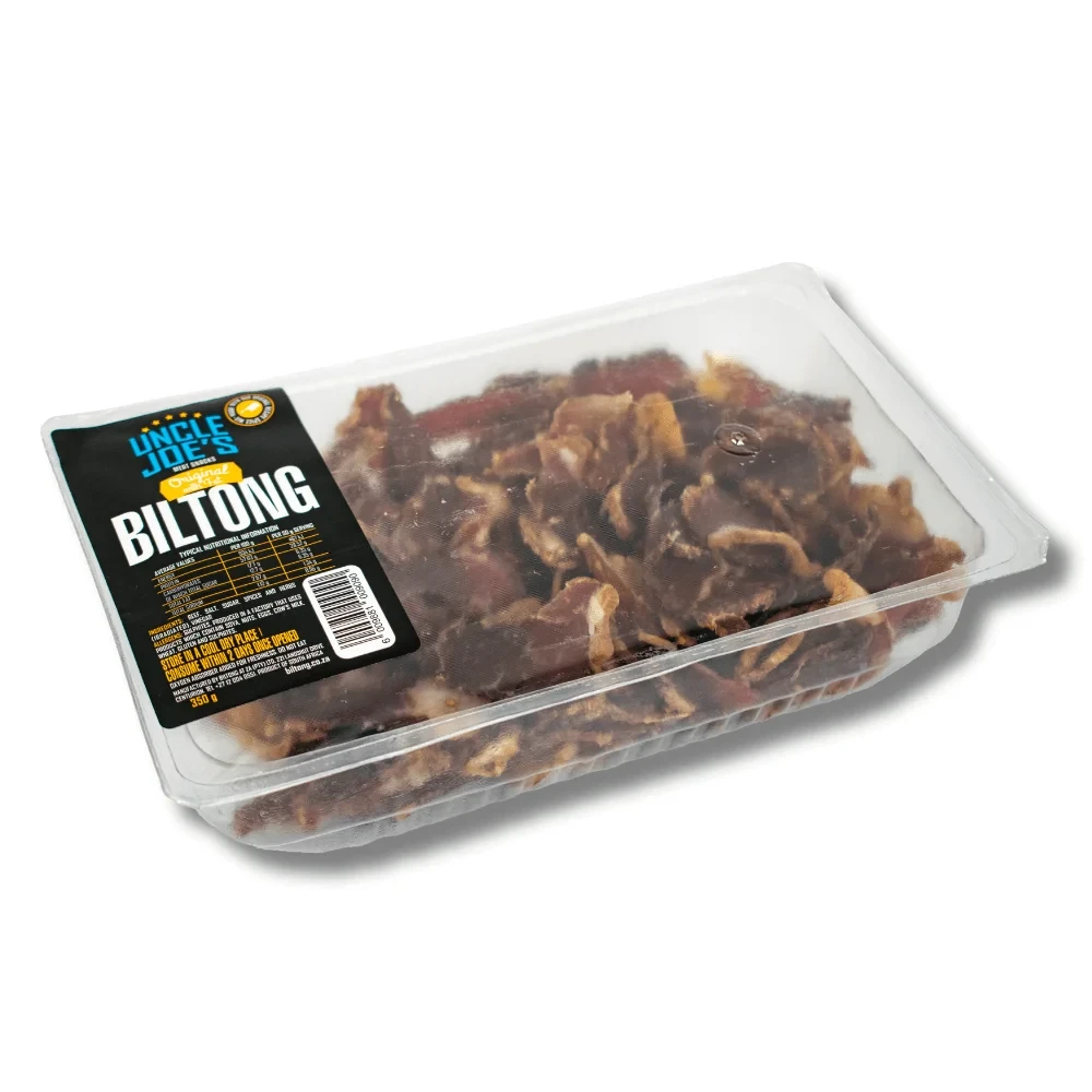 UJ Original biltong w/fat 350g
