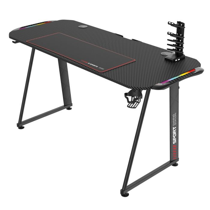 VX Gaming Loki Series Gaming Desk With RGB Lighting