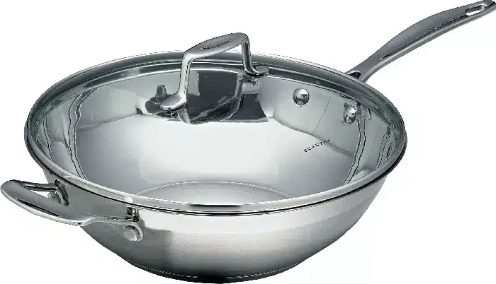 Scanpan Impact Wok with Lid 32cm