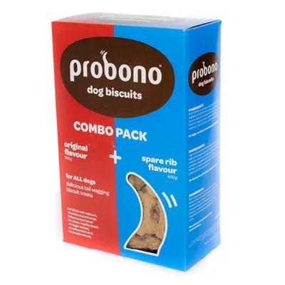 Probono Combo Pack Biscuits Treat for Dogs
