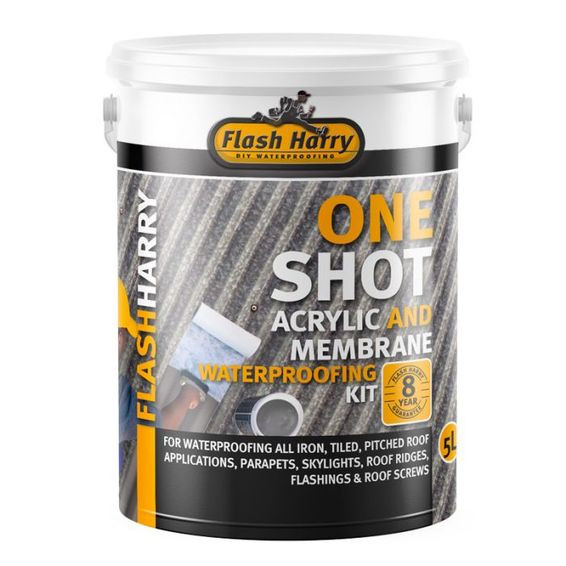 Flash Harry - One Shot &5M Kit Grey 1L - 2 Pac
