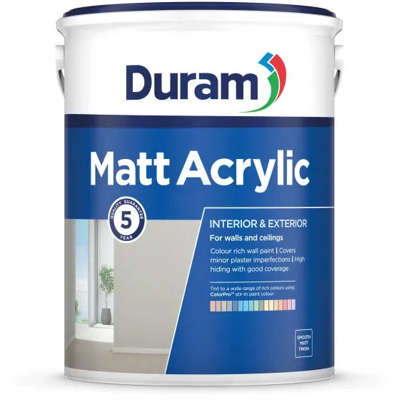 Duram Acrylic Paint Matt Cloud Cover 5l