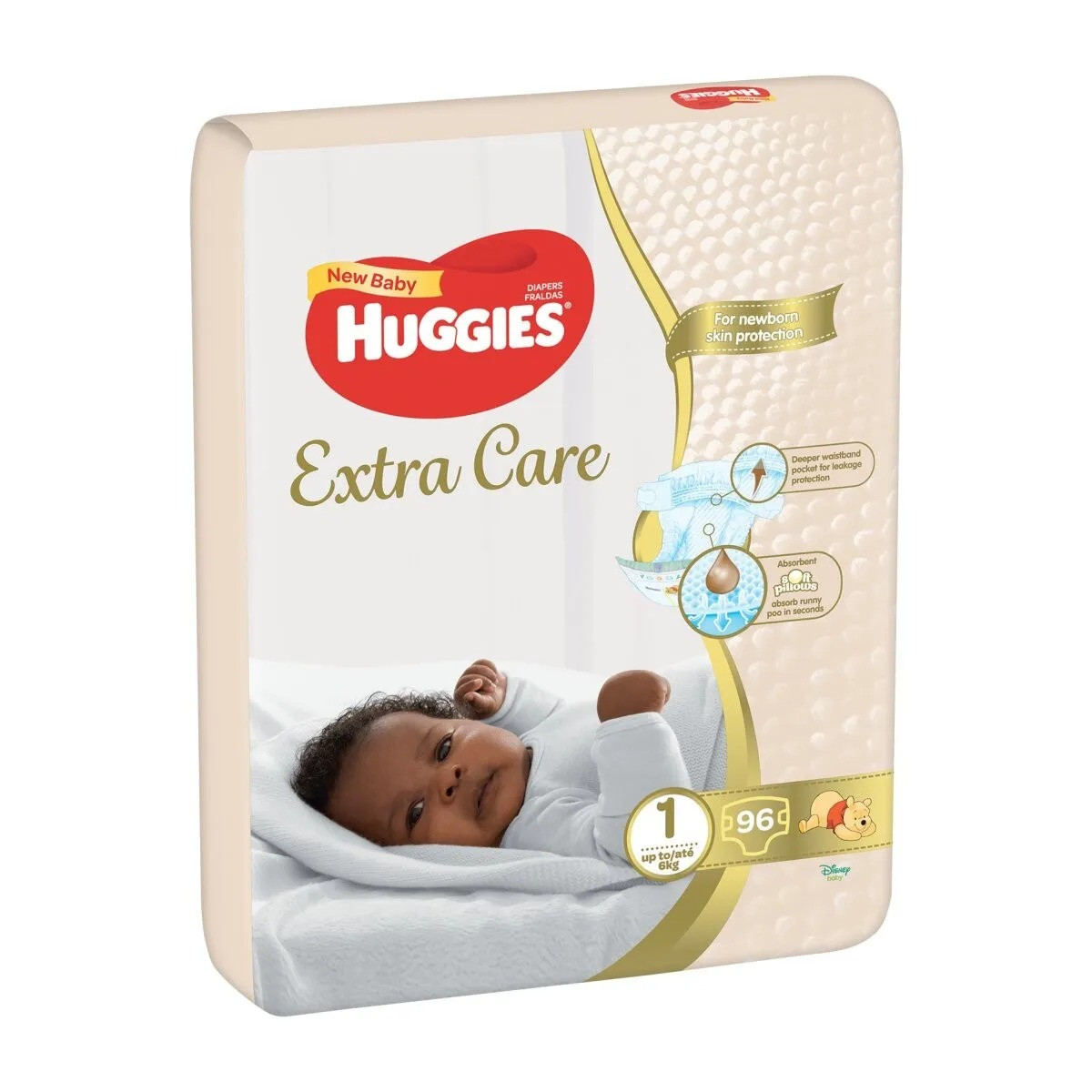 Huggies Set Extra Care Sz1 96's