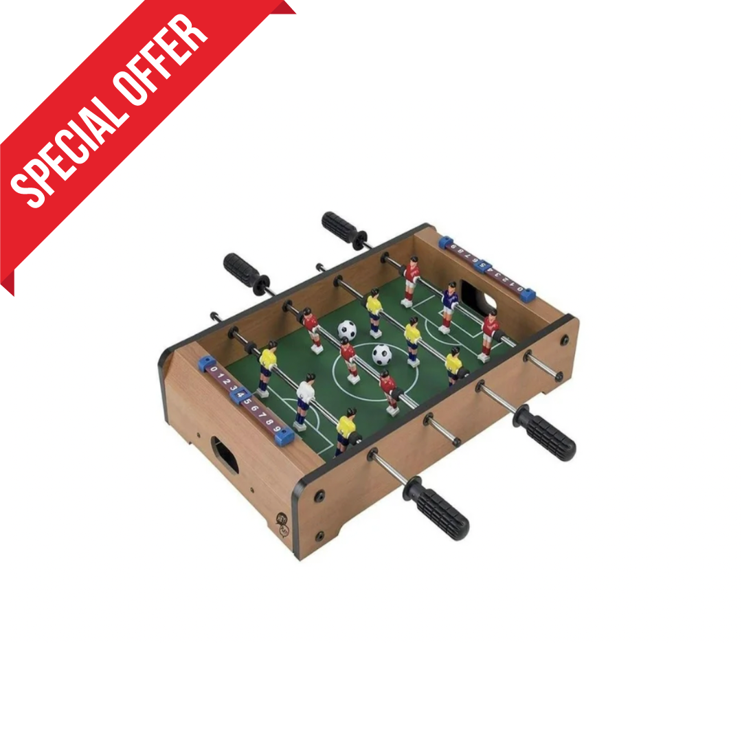 PSM Table Football Game Set Classic Foosball Tabletop Soccer