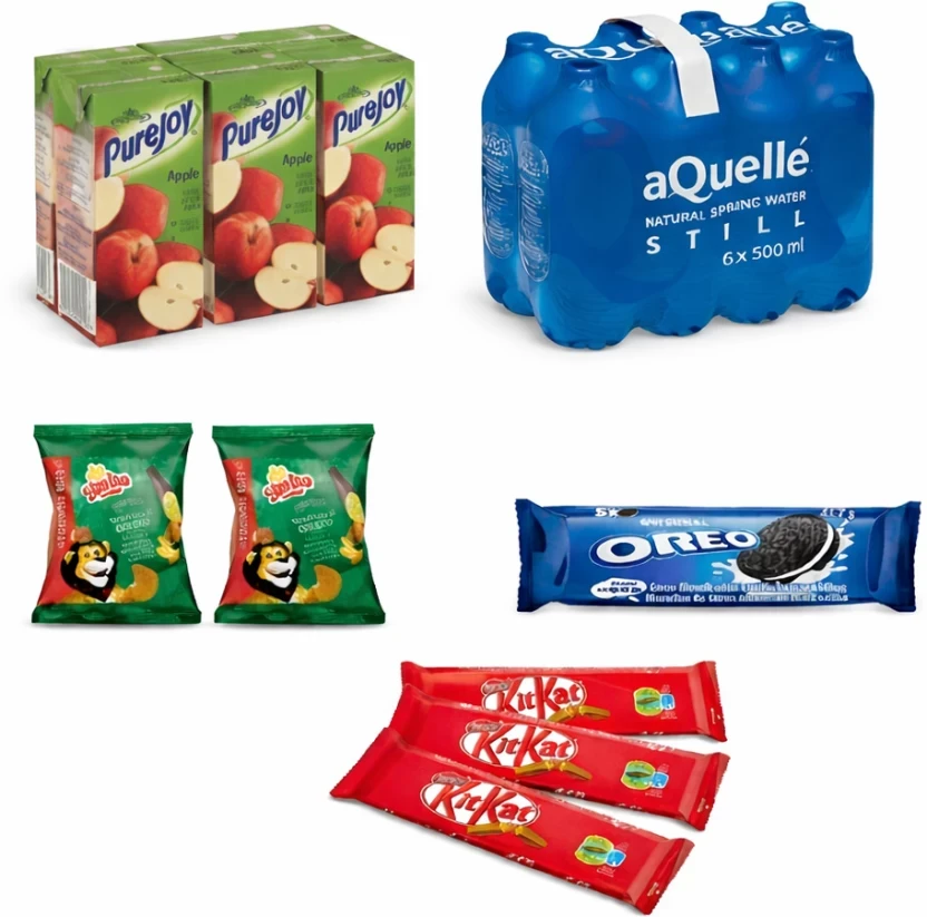 PUREJOY SCHOOL LUNCH HAMPER Edible Combo  (5)