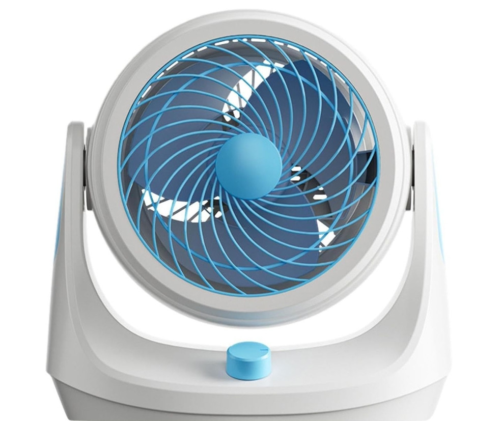 Portable Desk Fan 30w, 3 Speed Settings for Instant Refreshment