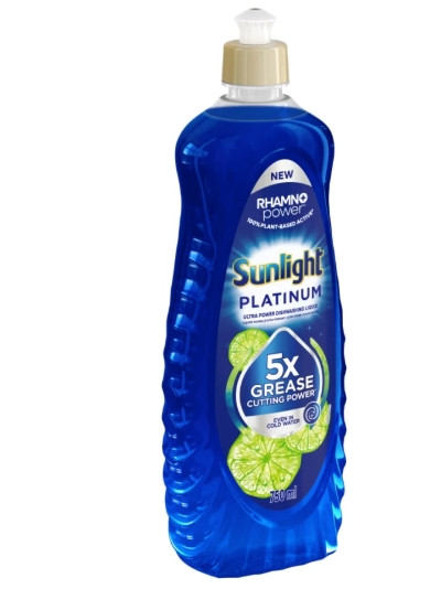 Sunlight Platinum Ultra Power Dishwashing Liquid  (Lemon, 750 ml)