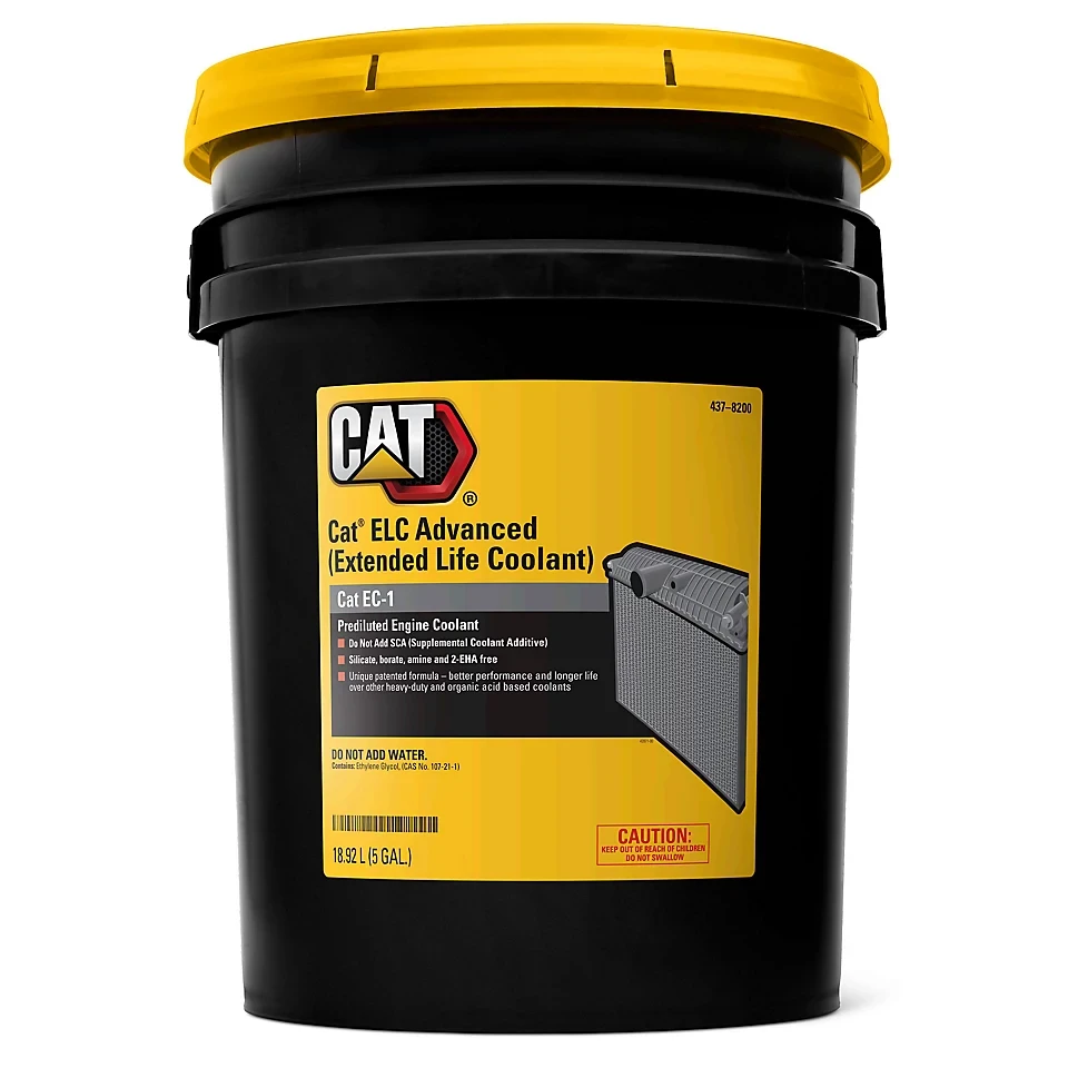 Cat® ELC Advanced - Extended Life Coolant 50/50 Premix (5 Gallon)