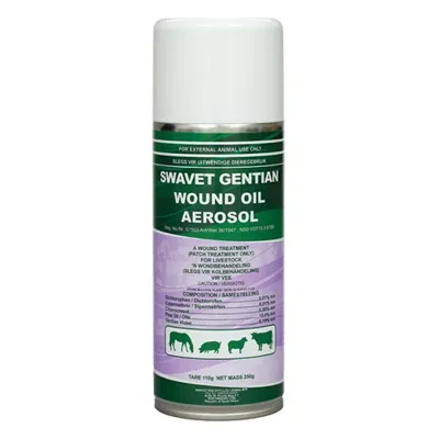 Swavet Gentian Wound, Eye and Footrot Spray for Livestock