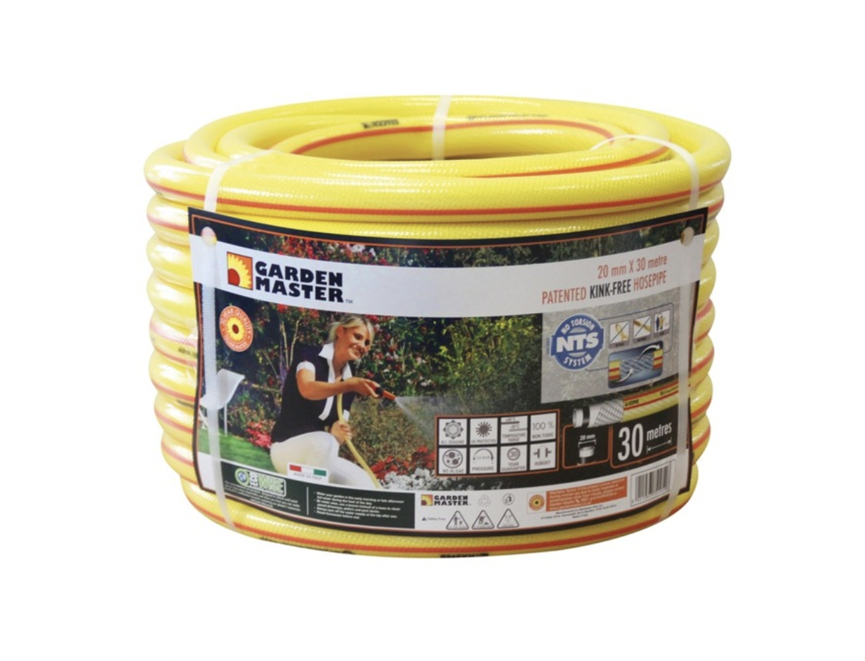 Garden Master NTS Garden Hose - Yellow/Red (30m x 20mm)
