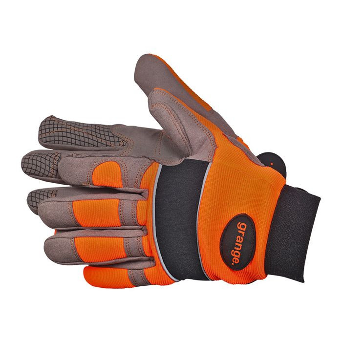 Grange Orange Hi-Vis Gloves Size 10 HP8758S/XL