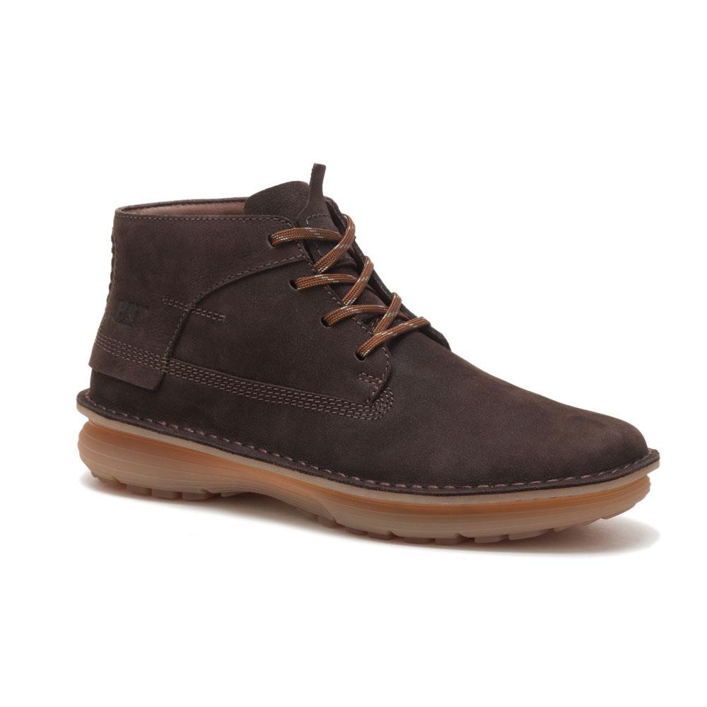Cat Mens Quartz Hi Ankle Boot Coffee Bean