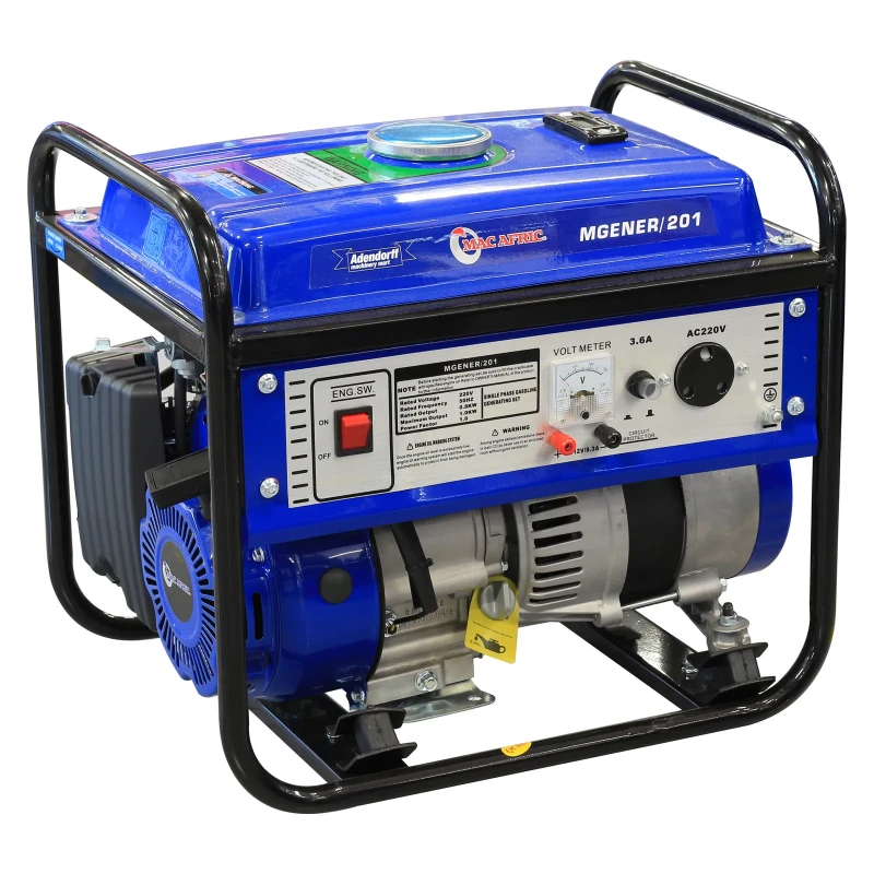 MAC AFRIC 1.25 kVA (1 KW) Standby Petrol Generator