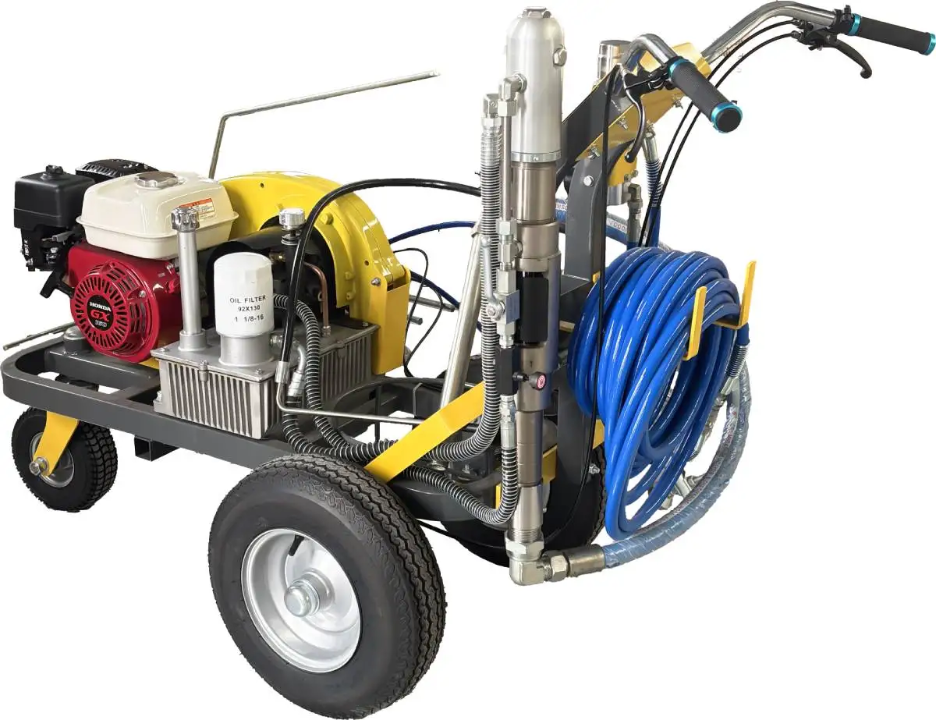 Good Quality Multifunctional Hydraulic Electric Pump High Pressure Cold Spray Paint Road Marking Machine