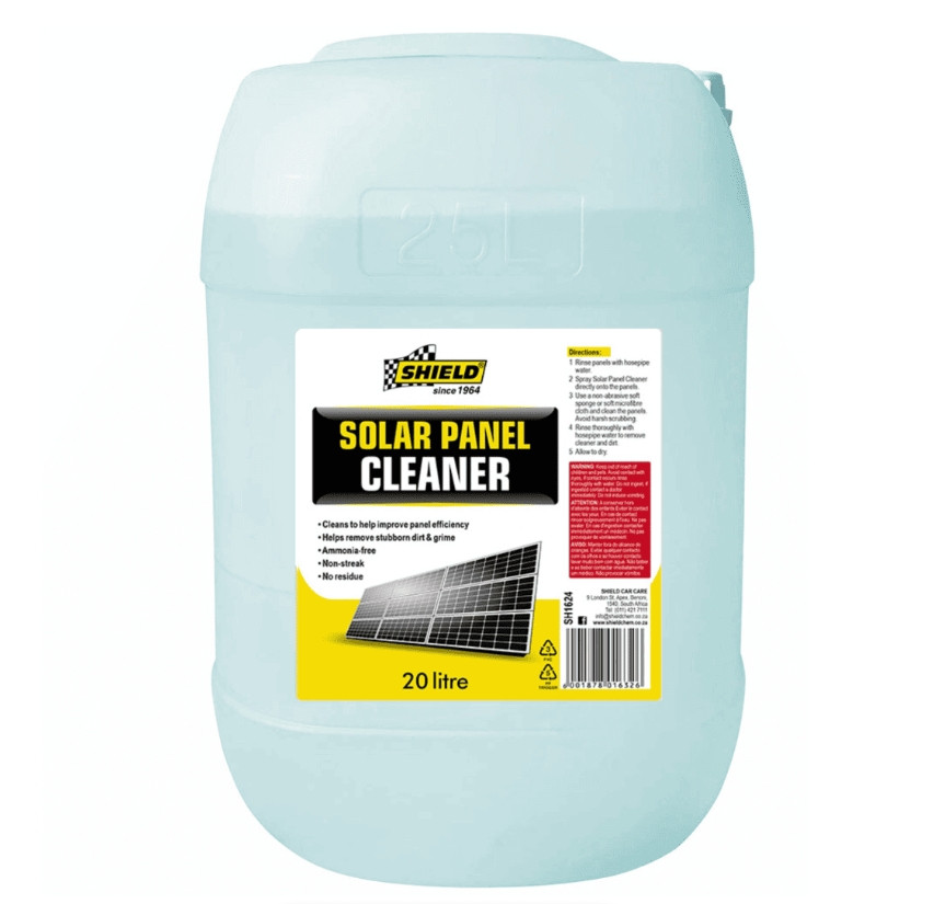 Shield Solar Panel Cleaner - 20 Litres
