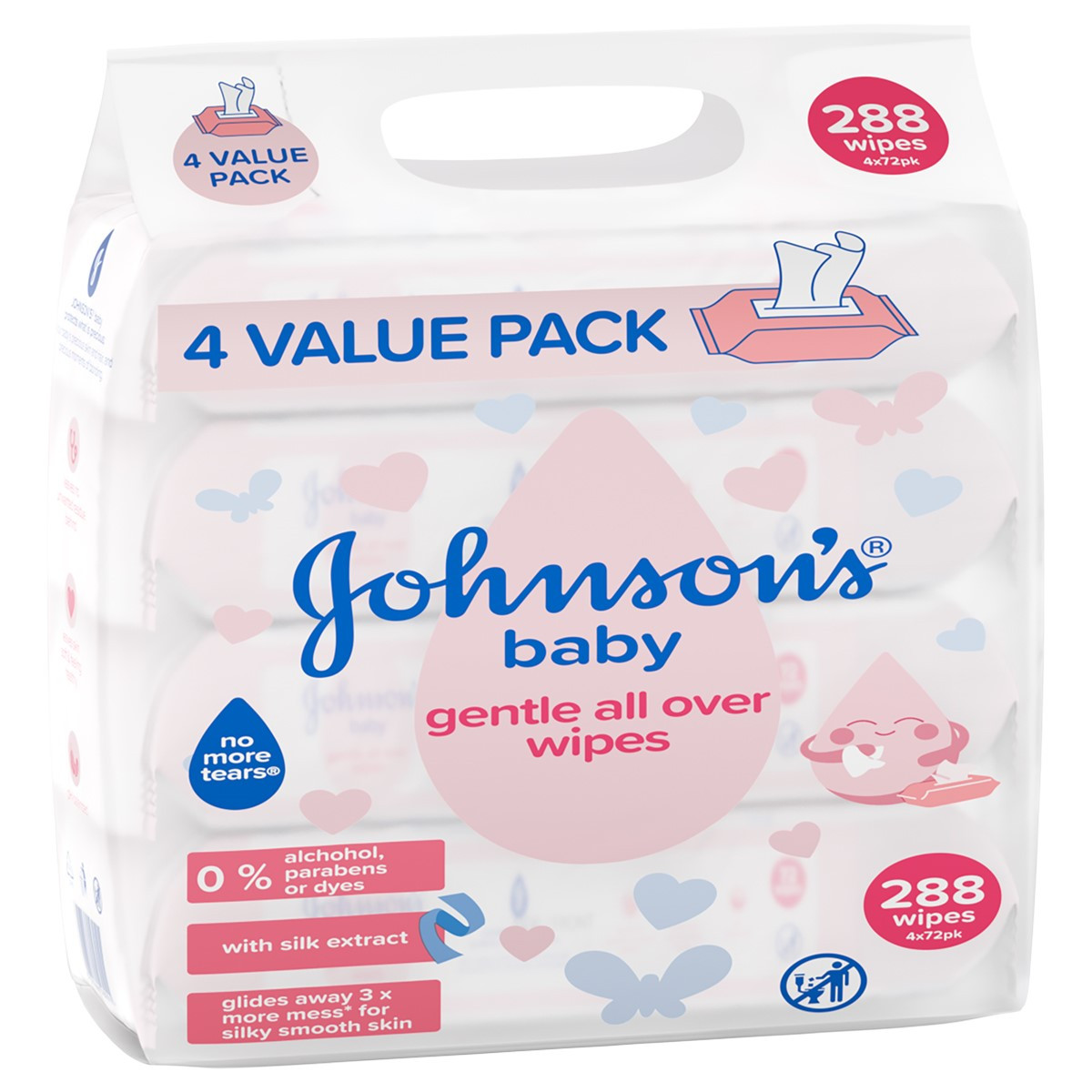 Johnson's Baby Wipes 288's