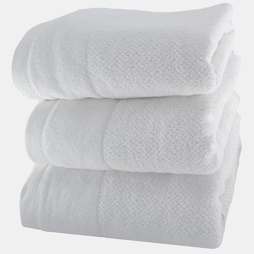 Bristol Wedgewood Collection Towel –550gsm –100% Cotton -White -Pack of 3(bath sheet)