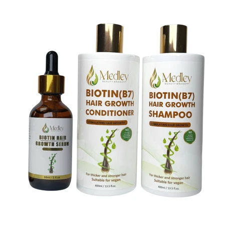 Medley Beauty Brand Biotin (B7) Hair Growth set