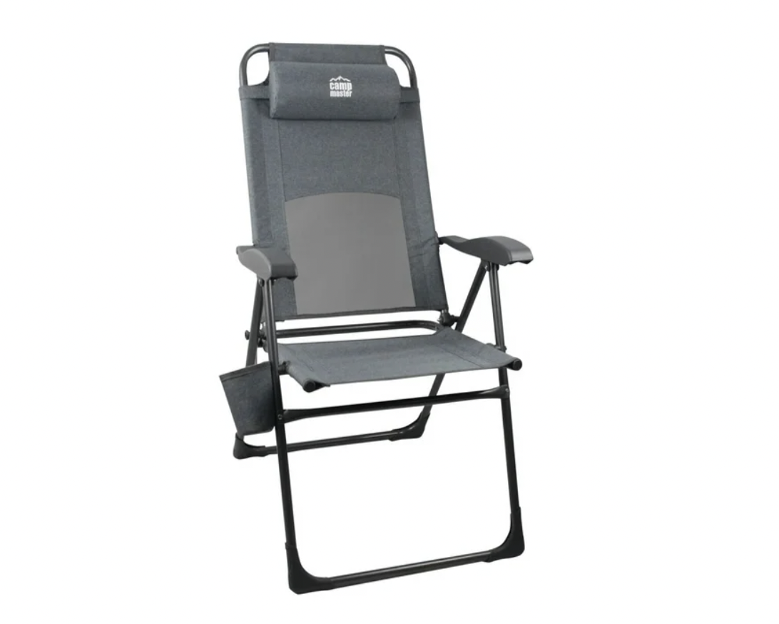 Camp Master  Folding Mesh High-Back Chair