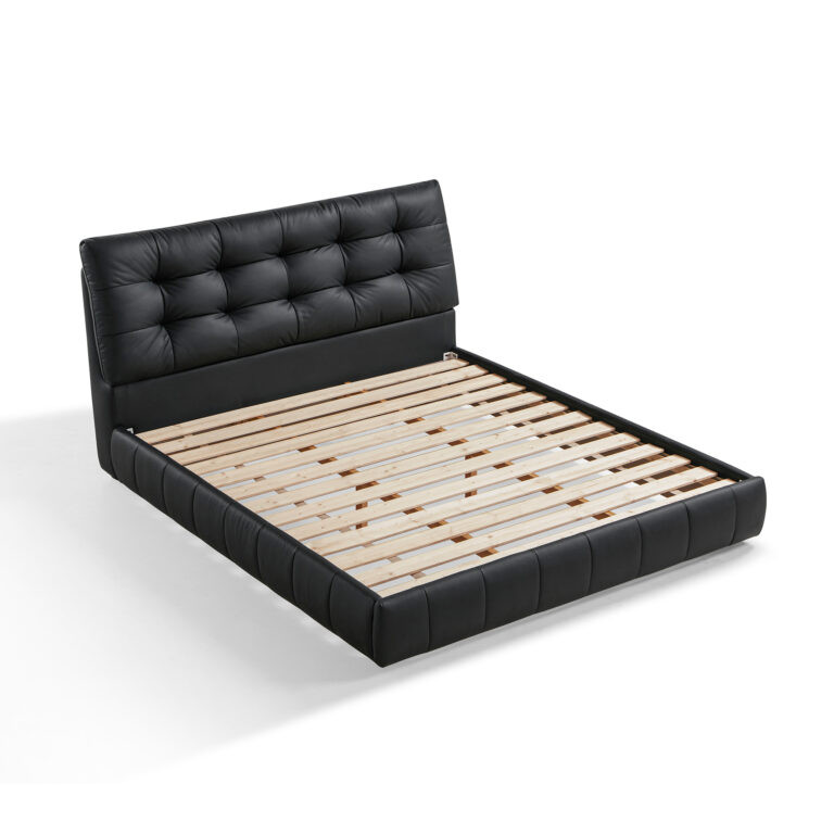 Dafina Faux Leather Bed Frame