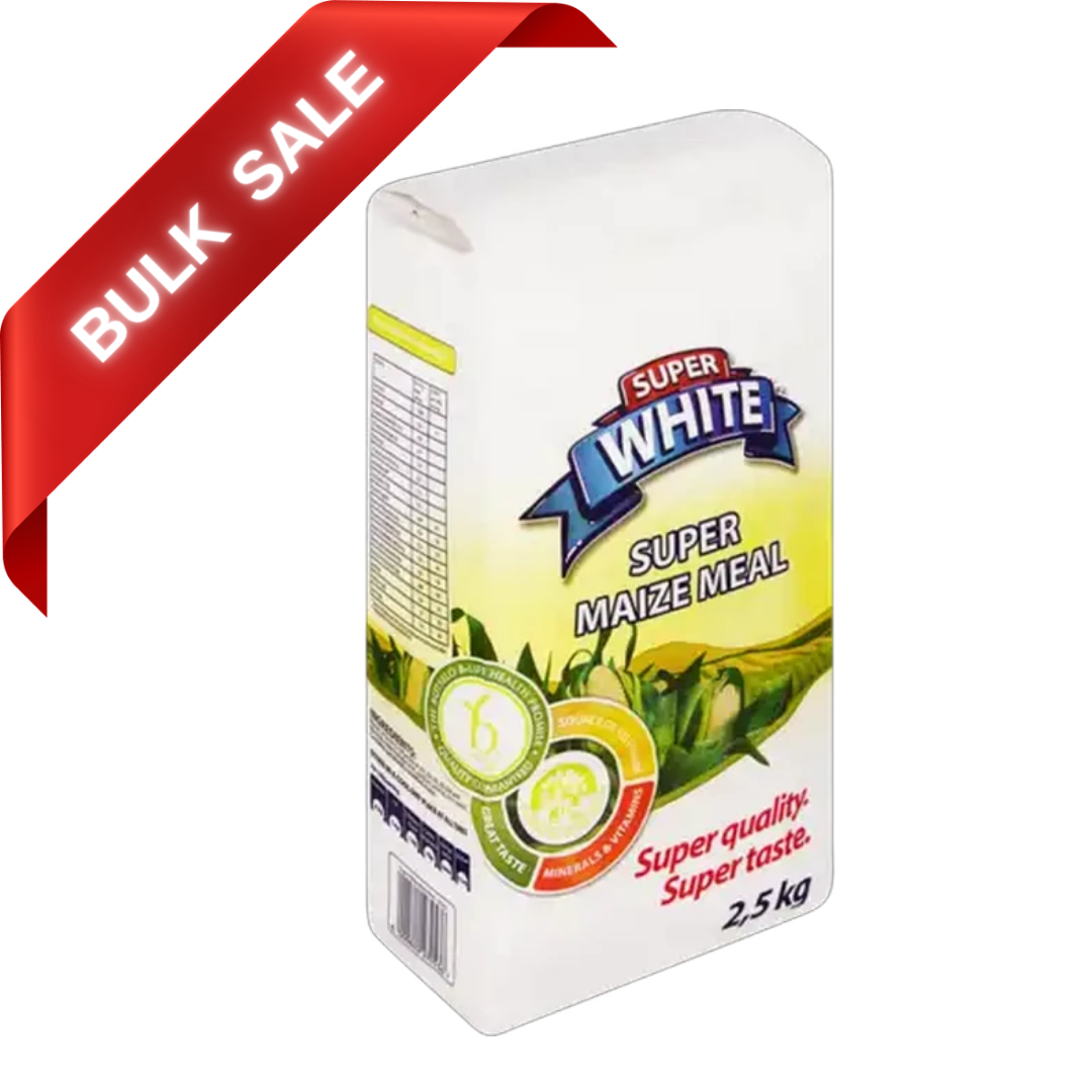 Super White Super Maize Meal 2.5kg