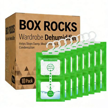 10 Pcs Dehumidifier Hanging Bag Dehumidifiers For Home & Kitchen