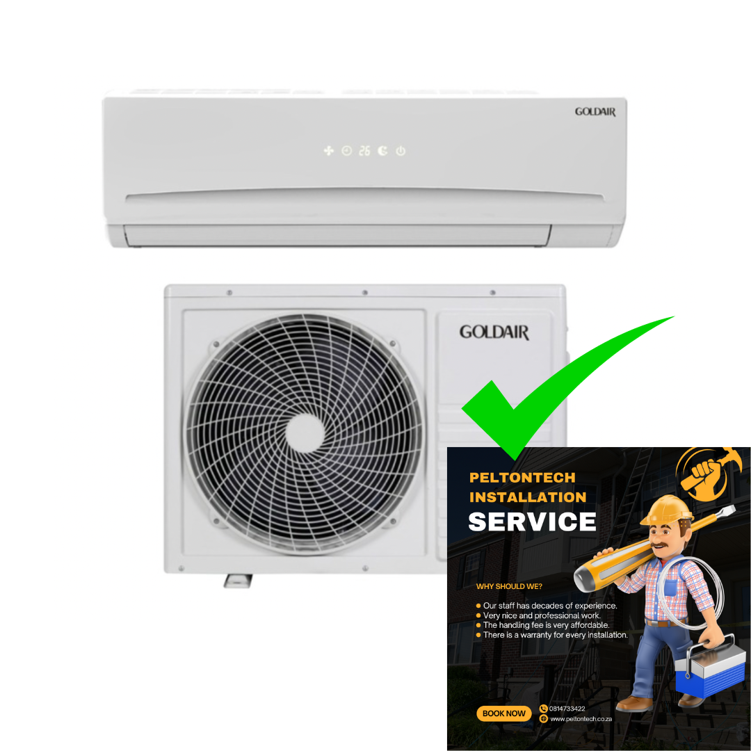 Goldair Split Air Conditioner 12000 BTU White