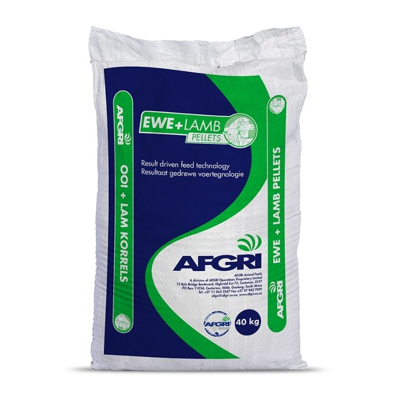 AFGRI EWE AND LAMB PELLETS VV605 40KG
