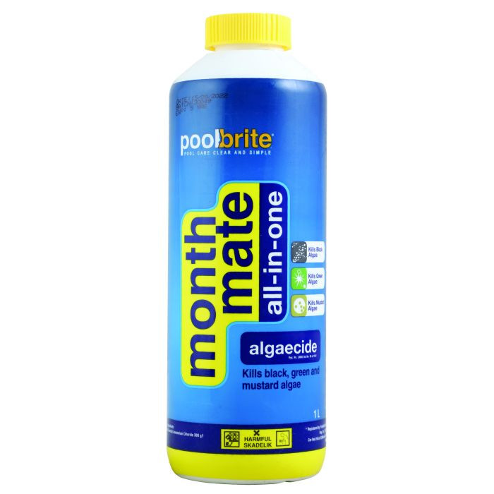 PoolBrite Month Mate Algaecide All-In-One 1L